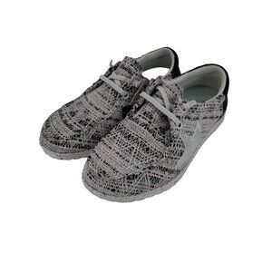 Roper - Womens Hang Loose Shoes - Black and White -‎ Size 5